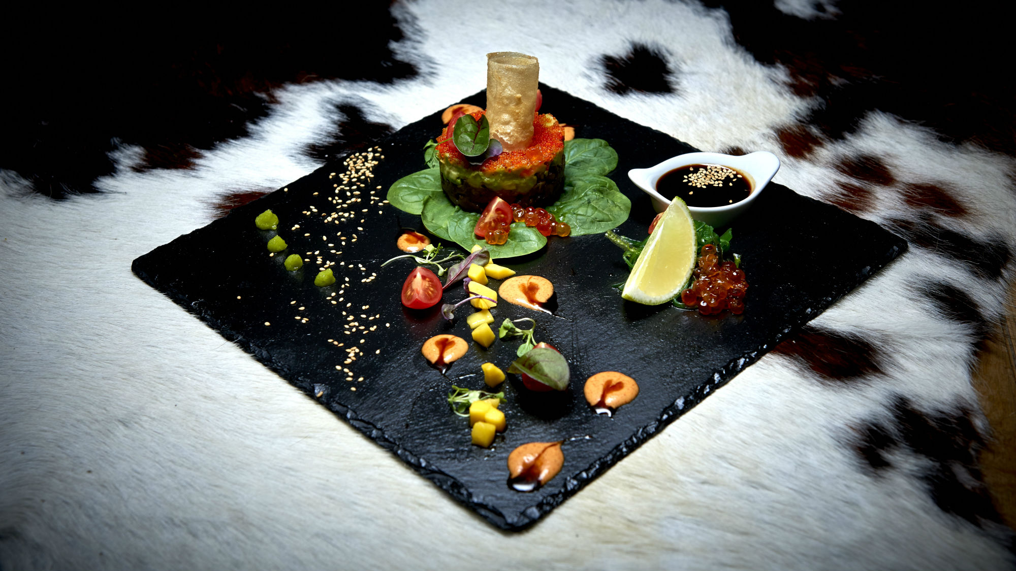 Restaurants in Granada | Tuna Tartare in The Grill restaurant