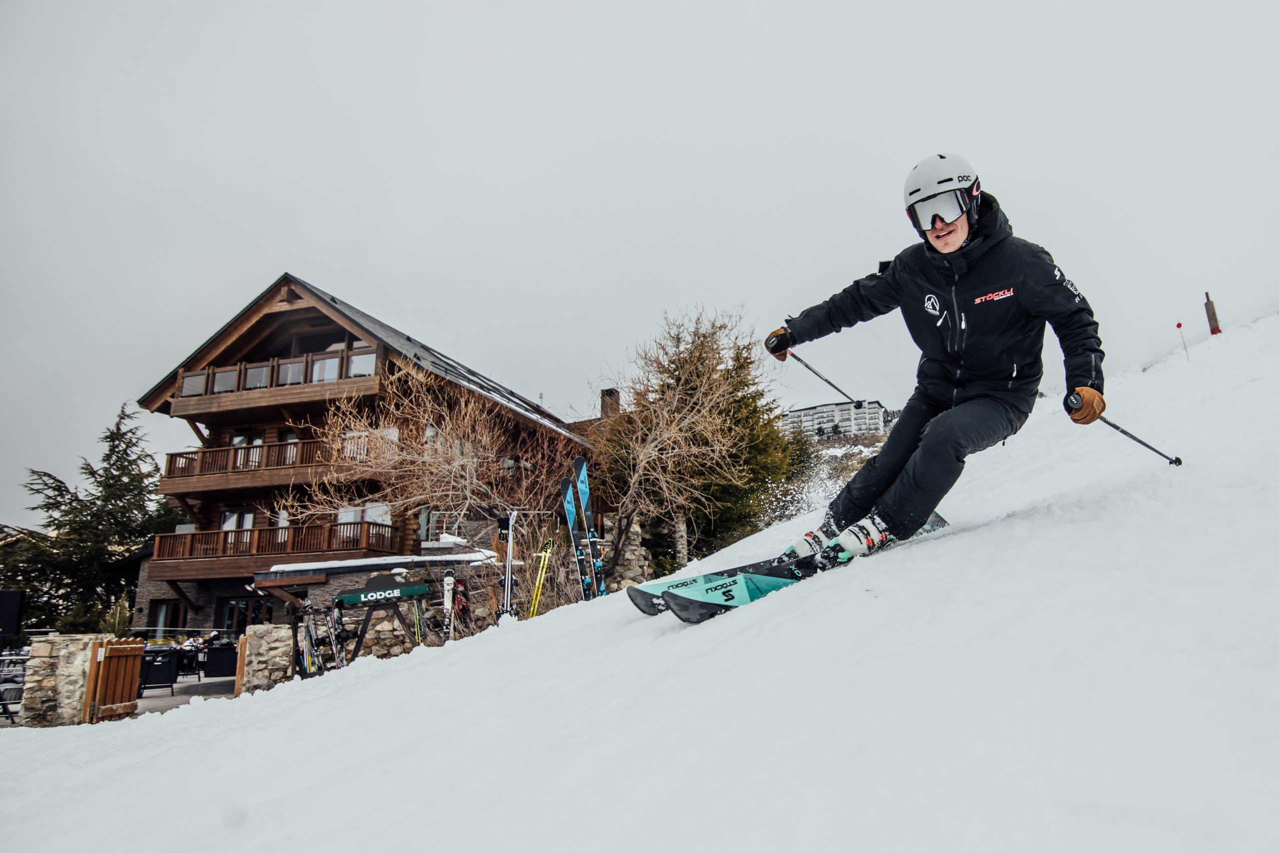 Skiing at El Lodge. Celebrating 10 years of 5-star ski breaks at El Lodge